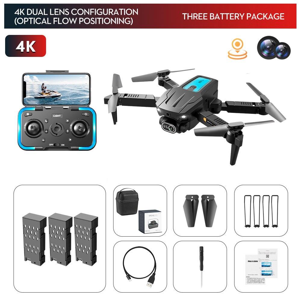 XT3 Drone - 4K Dual Camera Obstacle Avoidance Optical Flow Positioning Foldable Quadcopter Toys Gifts 18 XT3 Drone - 4K Dual Camera Obstacle Avoidance Optical Flow Positioning Foldable Quadcopter Toys Gifts - صورة XT3 Drone - 4K Dual Camera Obstacle Avoidance Optical Flow Positioning Foldable Quadcopter Toys Gifts - صورة 18