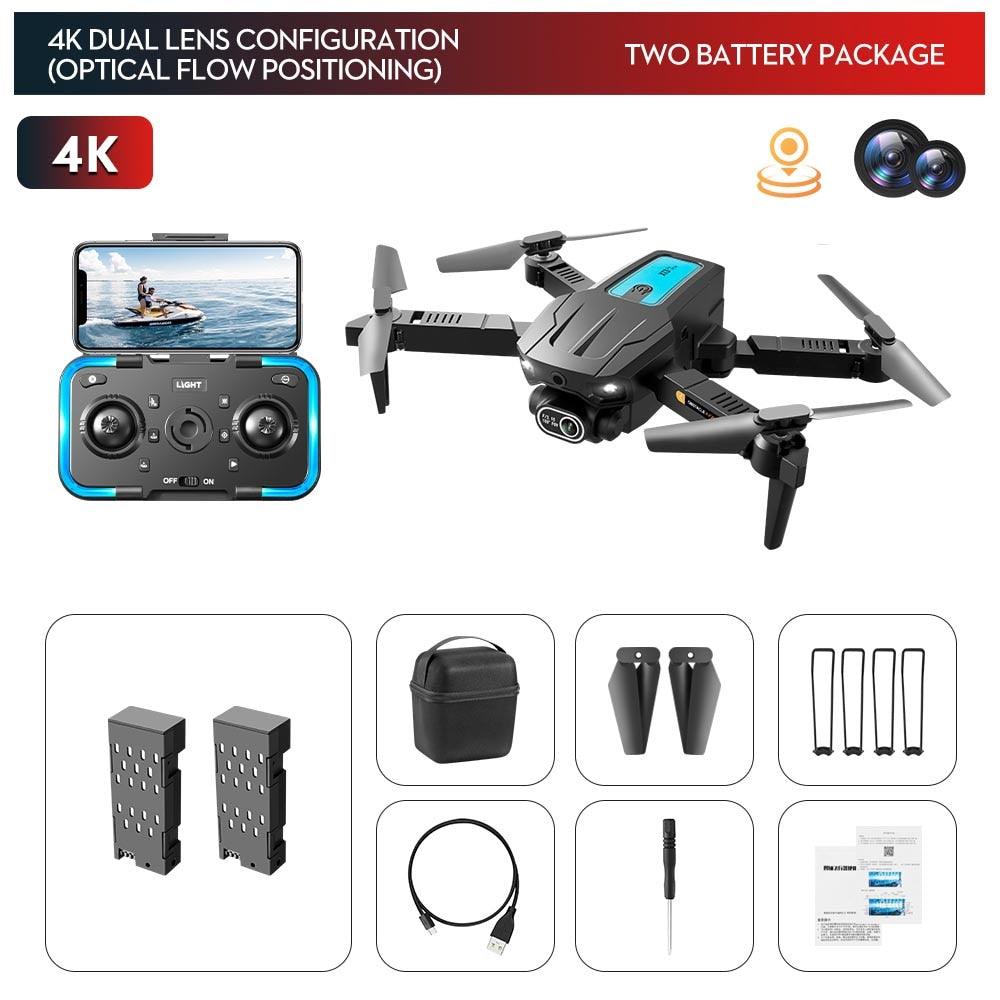 XT3 Drone - 4K Dual Camera Obstacle Avoidance Optical Flow Positioning Foldable Quadcopter Toys Gifts 9 XT3 Drone - 4K Dual Camera Obstacle Avoidance Optical Flow Positioning Foldable Quadcopter Toys Gifts - صورة XT3 Drone - 4K Dual Camera Obstacle Avoidance Optical Flow Positioning Foldable Quadcopter Toys Gifts - صورة 9