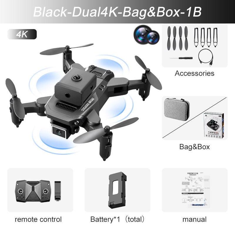 KY912 Mini Drone - 2024 4K HD Camera Air Pressure Fixed Height Four-sided Obstacle Avoidance Professional Foldable Quadcopter Toys 21 KY912 Mini Drone - 2024 4K HD Camera Air Pressure Fixed Height Four-sided Obstacle Avoidance Professional Foldable Quadcopter Toys - Image 21