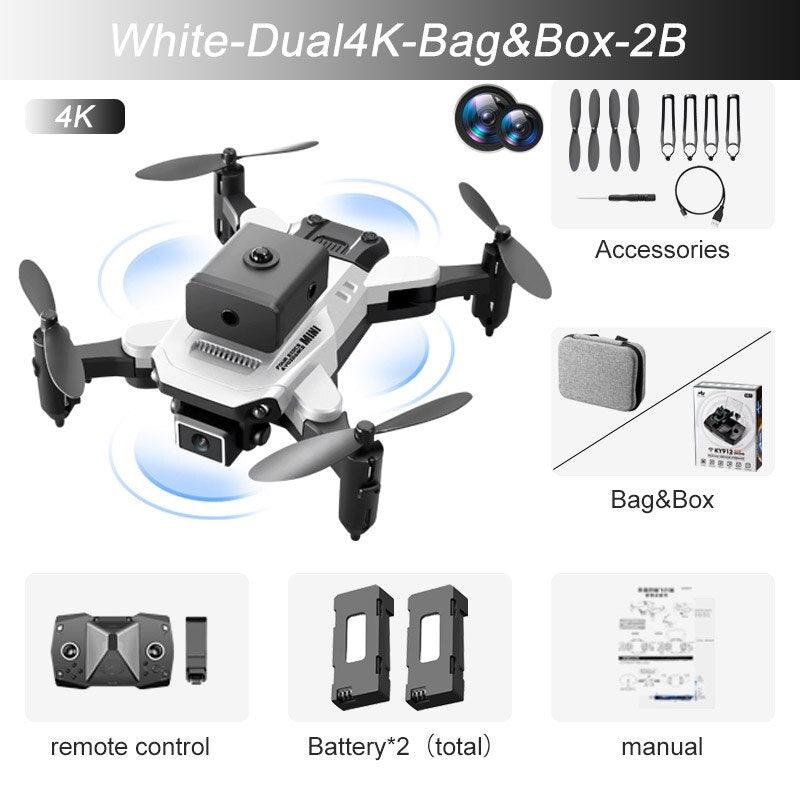 KY912 Mini Drone - 2024 4K HD Camera Air Pressure Fixed Height Four-sided Obstacle Avoidance Professional Foldable Quadcopter Toys 12 KY912 Mini Drone - 2024 4K HD Camera Air Pressure Fixed Height Four-sided Obstacle Avoidance Professional Foldable Quadcopter Toys - Image 12