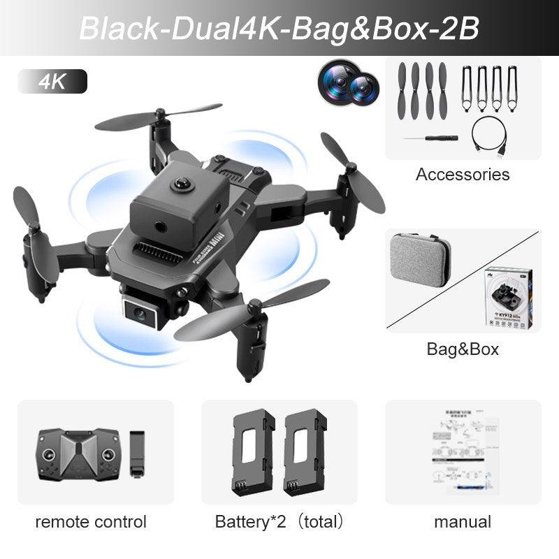 KY912 Mini Drone - 2024 4K HD Camera Air Pressure Fixed Height Four-sided Obstacle Avoidance Professional Foldable Quadcopter Toys 9 KY912 Mini Drone - 2024 4K HD Camera Air Pressure Fixed Height Four-sided Obstacle Avoidance Professional Foldable Quadcopter Toys - Image 9
