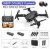 KBDFA E88 Pro Drone - 2023 New WIFI FPV Drone With Wide Angle HD 4K 1080P Camera Height Hold RC Foldable Quadcopter Drones Kid Gift Toys 15 KBDFA E88 Pro Drone - 2023 New WIFI FPV Drone With Wide Angle HD 4K 1080P Camera Height Hold RC Foldable Quadcopter Drones Kid Gift Toys - صورة KBDFA E88 Pro Drone - 2023 New WIFI FPV Drone With Wide Angle HD 4K 1080P Camera Height Hold RC Foldable Quadcopter Drones Kid Gift Toys - صورة 15
