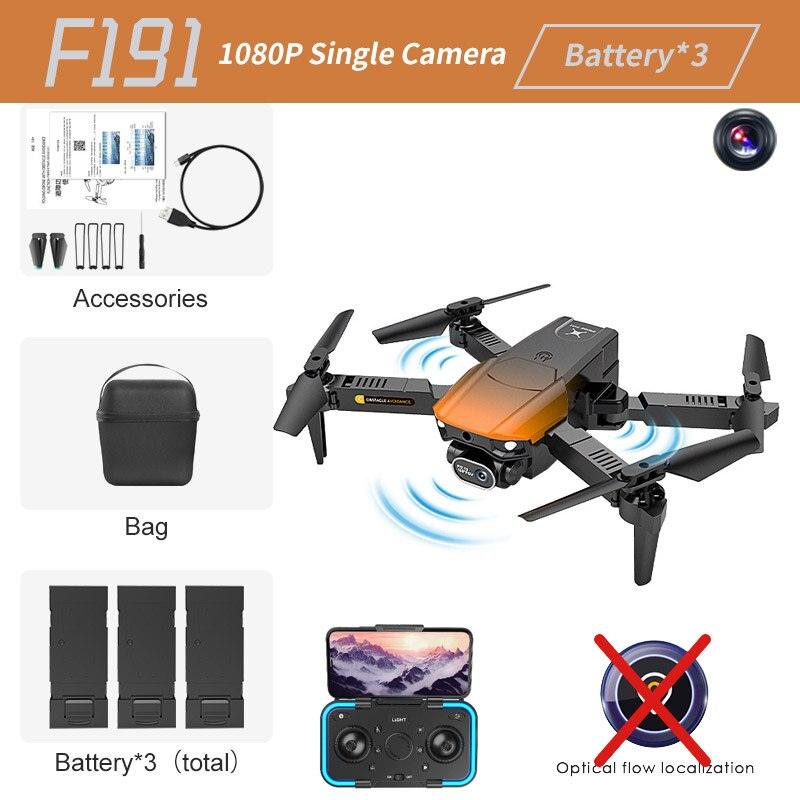 F191 Max Drone - 2023 New Drone 4K HD Double Camera Optical Flow Positioning Obstacle Avoidance Foldable Quadcopter RC Dron Toys Gifts 12 F191 Max Drone - 2023 New Drone 4K HD Double Camera Optical Flow Positioning Obstacle Avoidance Foldable Quadcopter RC Dron Toys Gifts — изображение 12