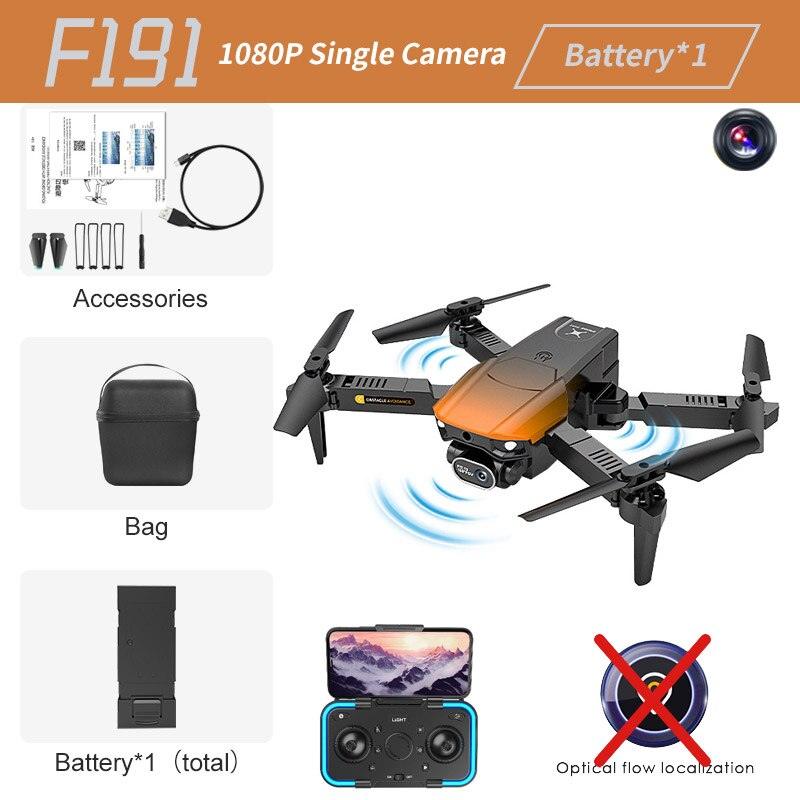 F191 Max Drone - 2023 New Drone 4K HD Double Camera Optical Flow Positioning Obstacle Avoidance Foldable Quadcopter RC Dron Toys Gifts 9 F191 Max Drone - 2023 New Drone 4K HD Double Camera Optical Flow Positioning Obstacle Avoidance Foldable Quadcopter RC Dron Toys Gifts - صورة F191 Max Drone - 2023 New Drone 4K HD Double Camera Optical Flow Positioning Obstacle Avoidance Foldable Quadcopter RC Dron Toys Gifts - صورة 9