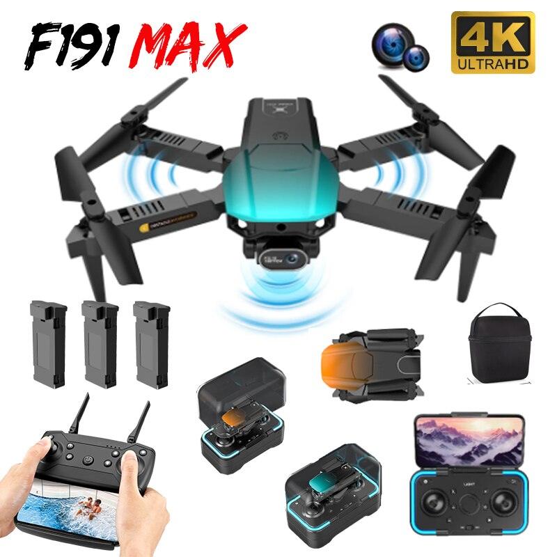 F191 Max Drone - 2023 New Drone 4K HD Double Camera Optical Flow Positioning Obstacle Avoidance Foldable Quadcopter RC Dron Toys Gifts 2 F191 Max Drone - 2023 New Drone 4K HD Double Camera Optical Flow Positioning Obstacle Avoidance Foldable Quadcopter RC Dron Toys Gifts — изображение 2