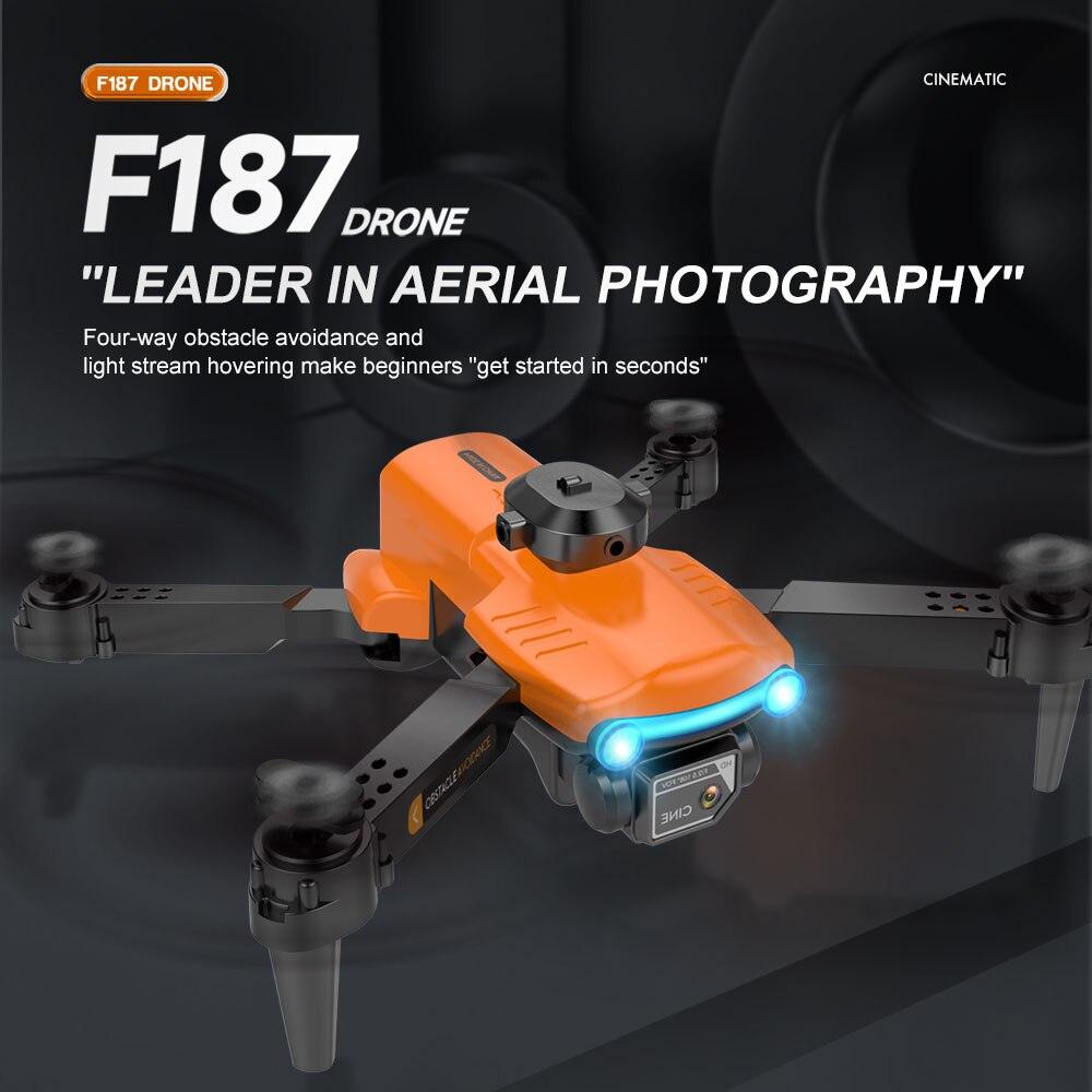 F187 Drone - 2024 New 4K HD Dual Cameras Optical Flow Obstacle Avoidance Remote Control Professional Drones 23 F187 Drone - 2024 New 4K HD Dual Cameras Optical Flow Obstacle Avoidance Remote Control Professional Drones — изображение 23