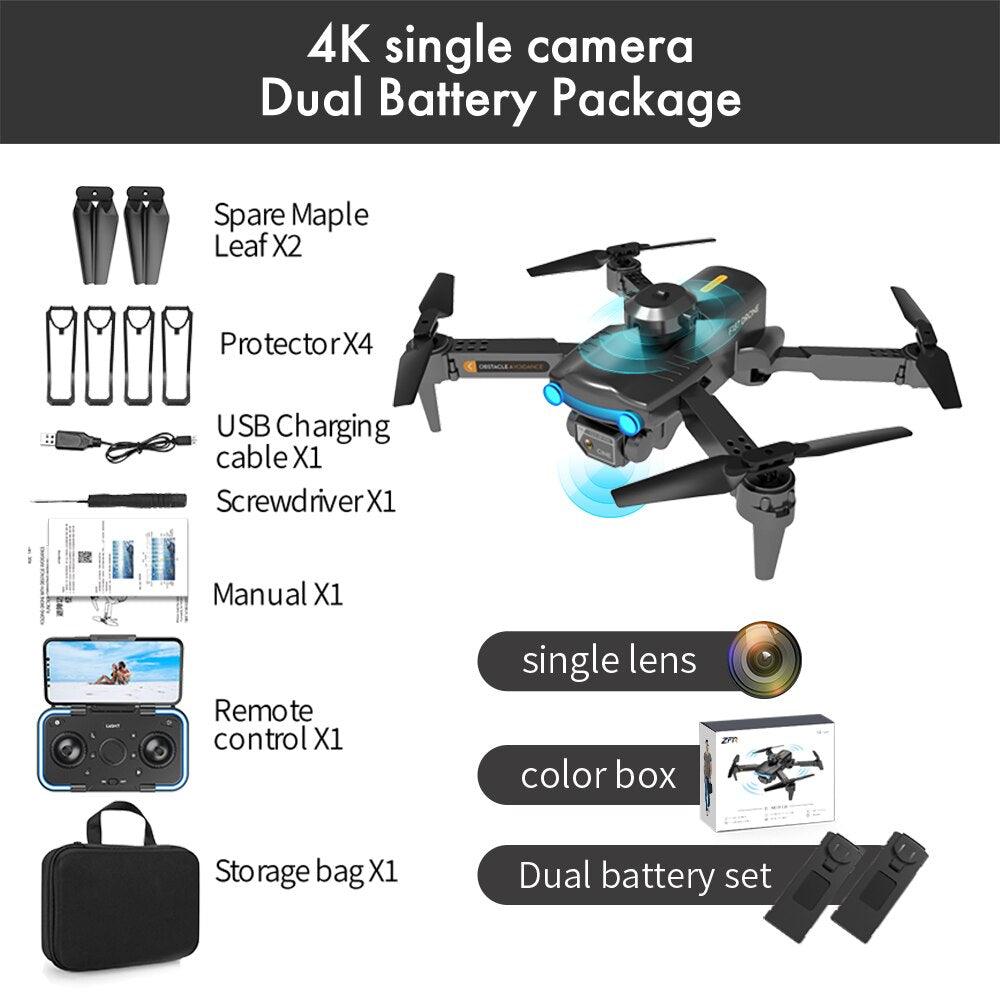 F187 Drone - 2024 New 4K HD Dual Cameras Optical Flow Obstacle Avoidance Remote Control Professional Drones 9 F187 Drone - 2024 New 4K HD Dual Cameras Optical Flow Obstacle Avoidance Remote Control Professional Drones — изображение 9