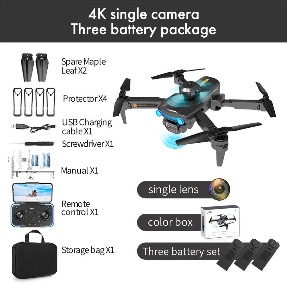 F187 Drone - 2024 New 4K HD Dual Cameras Optical Flow Obstacle Avoidance Remote Control Professional Drones 3 F187 Drone - 2024 New 4K HD Dual Cameras Optical Flow Obstacle Avoidance Remote Control Professional Drones — изображение 3