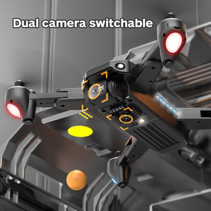 P9 Drone - ESC 8K Professional Dual HD Camera Obstacle Avoidance Aerial Photography Foldable Quadcopter RC Helicopter Toy - Image 14