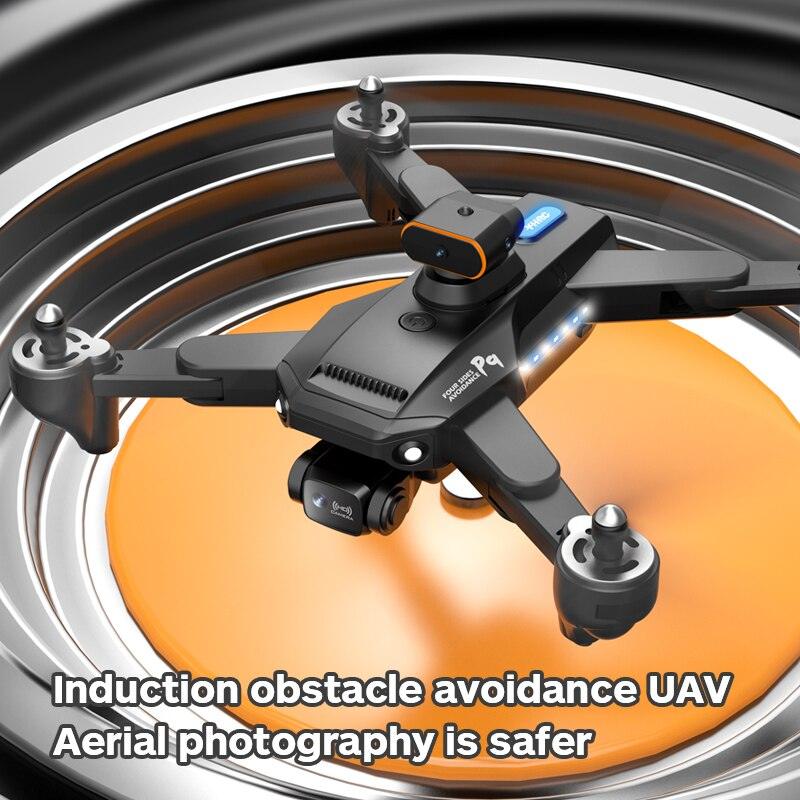 P9 Drone - ESC 8K Professional Dual HD Camera Obstacle Avoidance Aerial Photography Foldable Quadcopter RC Helicopter Toy - Image 11