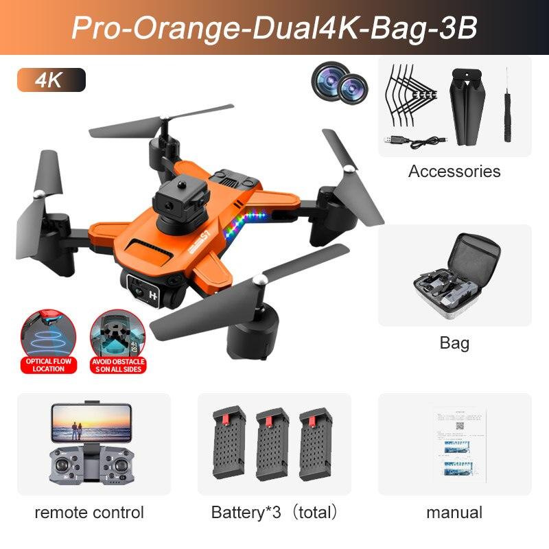 S7 Pro Drone - 4K Dual Camera Wifi FPV 2.4G Folding Quadcopter RC Helicopter Toy Gifts 9 S7 Pro Drone - 4K Dual Camera Wifi FPV 2.4G Folding Quadcopter RC Helicopter Toy Gifts — изображение 9