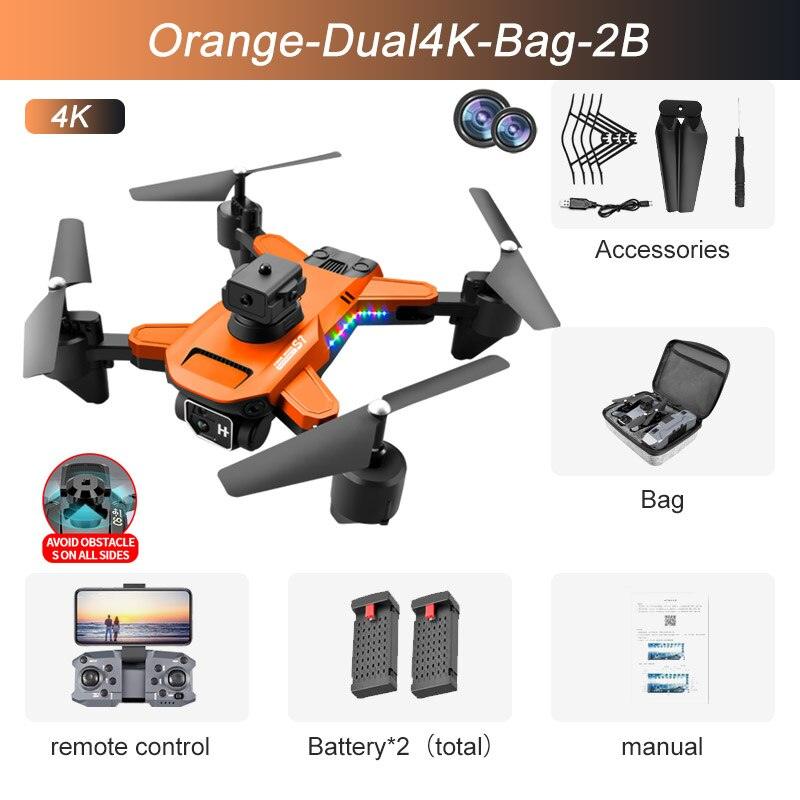 S7 Pro Drone - 4K Dual Camera Wifi FPV 2.4G Folding Quadcopter RC Helicopter Toy Gifts 3 S7 Pro Drone - 4K Dual Camera Wifi FPV 2.4G Folding Quadcopter RC Helicopter Toy Gifts — изображение 3