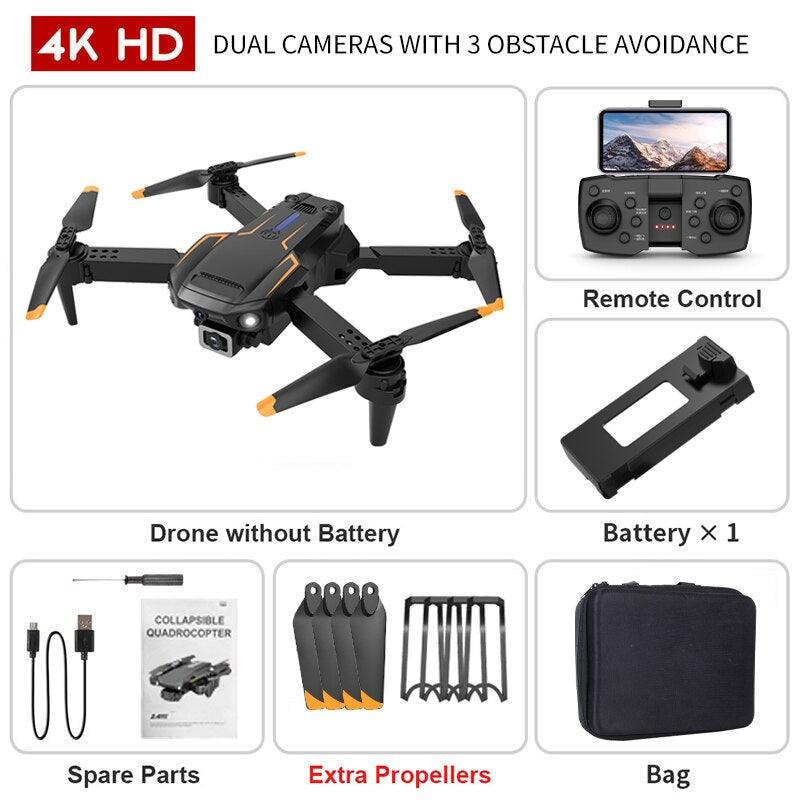 KBDFA S820 Drone - With 4K HD Camera WIFI FPV Mini Drone Dual Camera Foldable Quadcopter Helicopter drone Toys Gift 3 KBDFA S820 Drone - With 4K HD Camera WIFI FPV Mini Drone Dual Camera Foldable Quadcopter Helicopter drone Toys Gift - Image 3