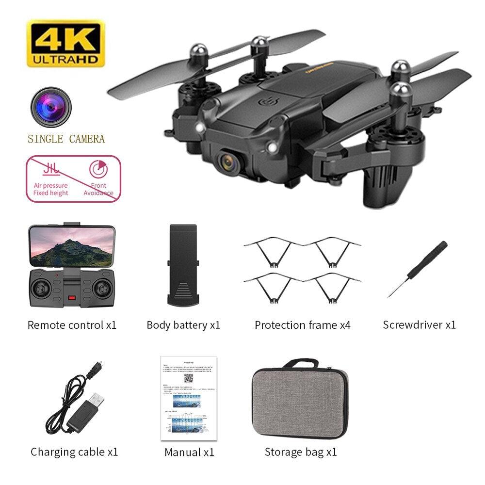 S27 Drone - RC Quadcopter Helicopter with 4K HD Camera Optical flow WIFI FPV Racing Dron Wide Angle Foldable Toy RTF 6 S27 Drone - RC Quadcopter Helicopter with 4K HD Camera Optical flow WIFI FPV Racing Dron Wide Angle Foldable Toy RTF - Image 6