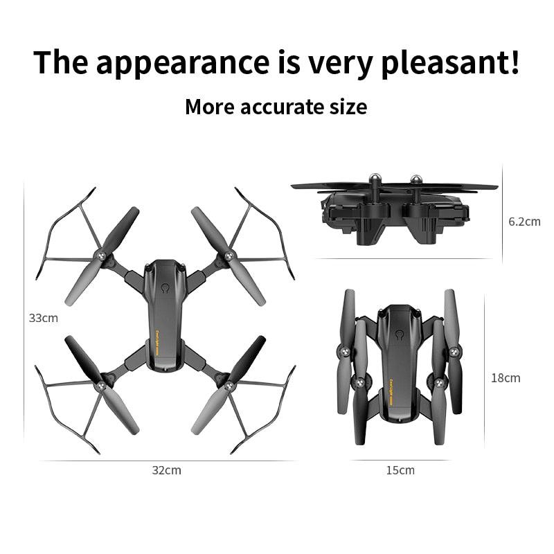 S27 Drone - RC Quadcopter Helicopter with 4K HD Camera Optical flow WIFI FPV Racing Dron Wide Angle Foldable Toy RTF 5 S27 Drone - RC Quadcopter Helicopter with 4K HD Camera Optical flow WIFI FPV Racing Dron Wide Angle Foldable Toy RTF - Image 5