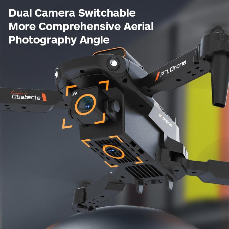 P7 Drone - 8K HD WIFI FPV 360 Obstacle Avoidance Drones Aerial Photography Four-Axis Rc Aircraft Rc Helicopter Kid Toy Gift 30 P7 Drone - 8K HD WIFI FPV 360 Obstacle Avoidance Drones Aerial Photography Four-Axis Rc Aircraft Rc Helicopter Kid Toy Gift — изображение 30