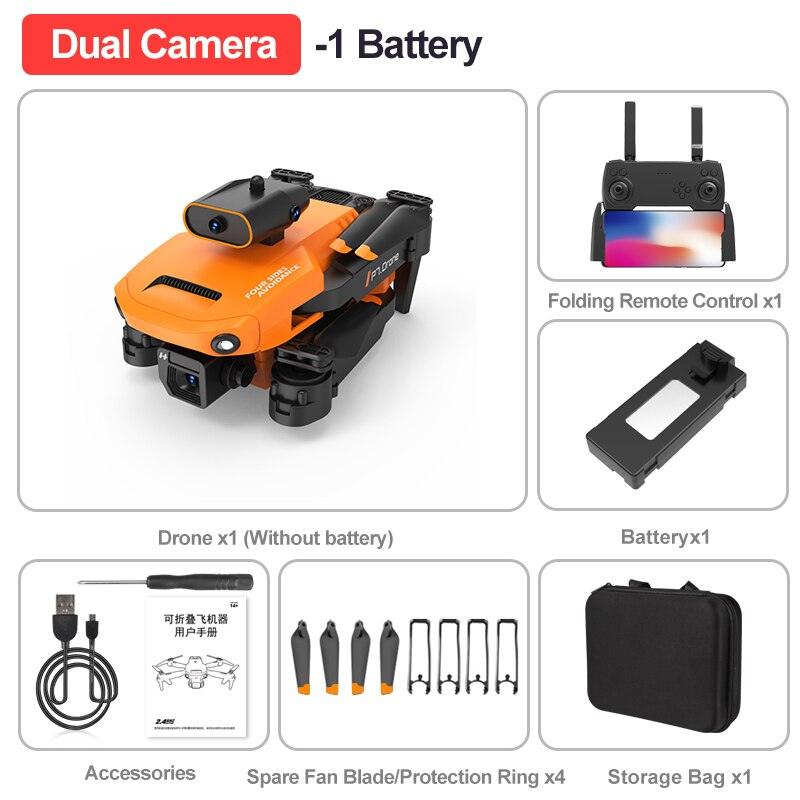 P7 Drone - 8K HD WIFI FPV 360 Obstacle Avoidance Drones Aerial Photography Four-Axis Rc Aircraft Rc Helicopter Kid Toy Gift 4 P7 Drone - 8K HD WIFI FPV 360 Obstacle Avoidance Drones Aerial Photography Four-Axis Rc Aircraft Rc Helicopter Kid Toy Gift — изображение 4