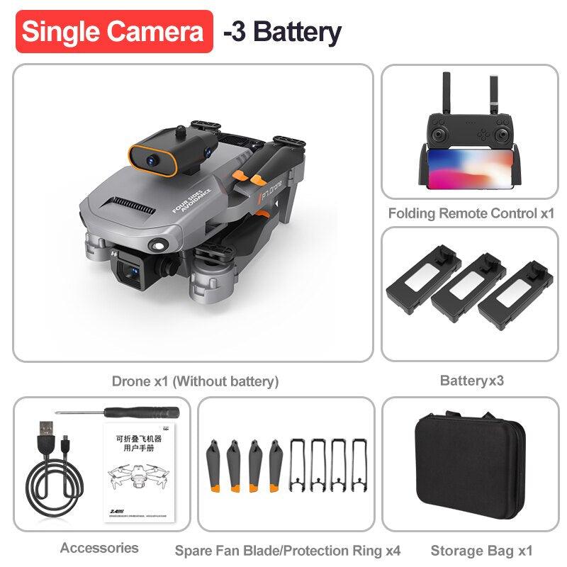 P7 Drone - 8K HD WIFI FPV 360 Obstacle Avoidance Drones Aerial Photography Four-Axis Rc Aircraft Rc Helicopter Kid Toy Gift 3 P7 Drone - 8K HD WIFI FPV 360 Obstacle Avoidance Drones Aerial Photography Four-Axis Rc Aircraft Rc Helicopter Kid Toy Gift — изображение 3