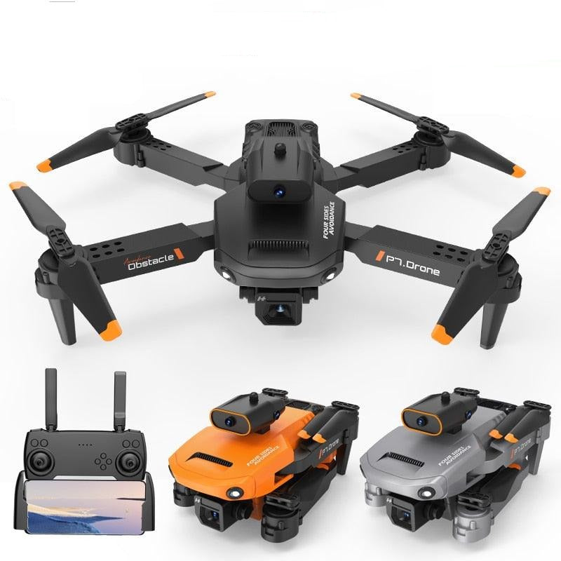 P7 Drone - 8K HD WIFI FPV 360 Obstacle Avoidance Drones Aerial Photography Four-Axis Rc Aircraft Rc Helicopter Kid Toy Gift