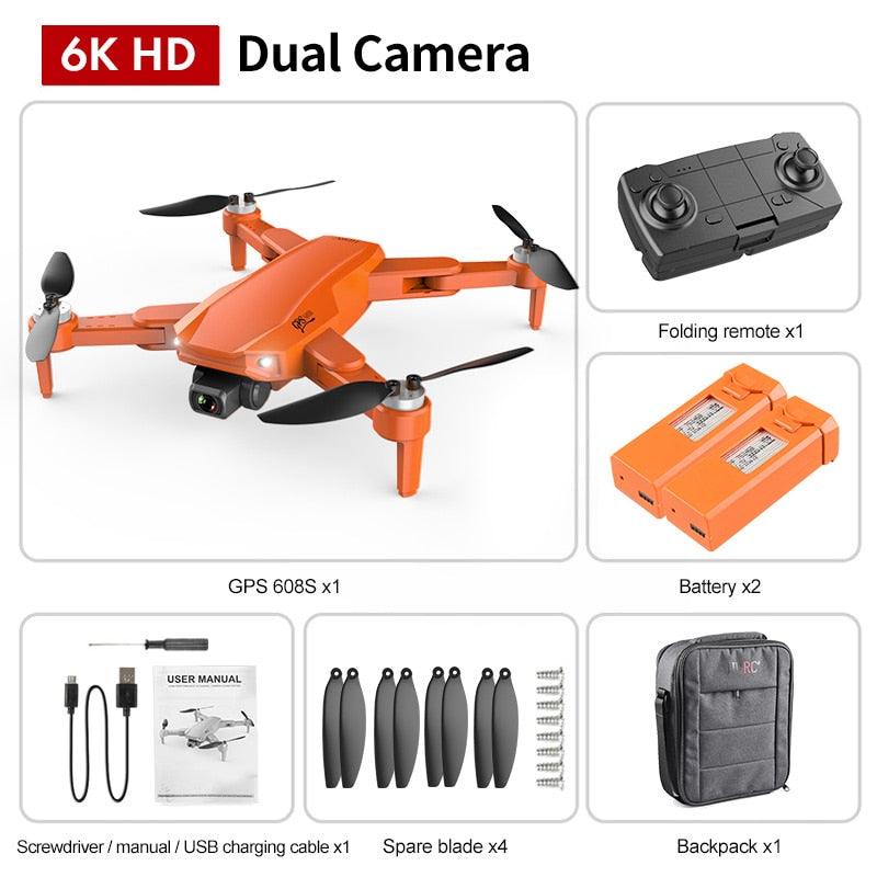 S608 Pro Drone - 3KM GPS 4k Profesional Drone HD Dual Camera Aerial Photography Brushless Foldable Quadcopter RC Distance 21 S608 Pro Drone - 3KM GPS 4k Profesional Drone HD Dual Camera Aerial Photography Brushless Foldable Quadcopter RC Distance — изображение 21