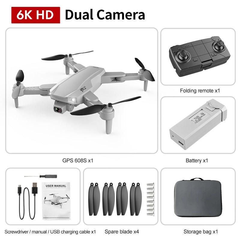 S608 Pro Drone - 3KM GPS 4k Profesional Drone HD Dual Camera Aerial Photography Brushless Foldable Quadcopter RC Distance 20 S608 Pro Drone - 3KM GPS 4k Profesional Drone HD Dual Camera Aerial Photography Brushless Foldable Quadcopter RC Distance — изображение 20