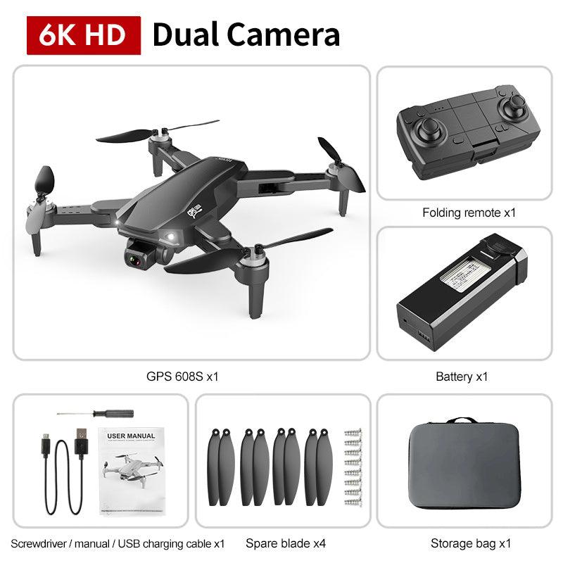 S608 Pro Drone - 3KM GPS 4k Profesional Drone HD Dual Camera Aerial Photography Brushless Foldable Quadcopter RC Distance 17 S608 Pro Drone - 3KM GPS 4k Profesional Drone HD Dual Camera Aerial Photography Brushless Foldable Quadcopter RC Distance — изображение 17