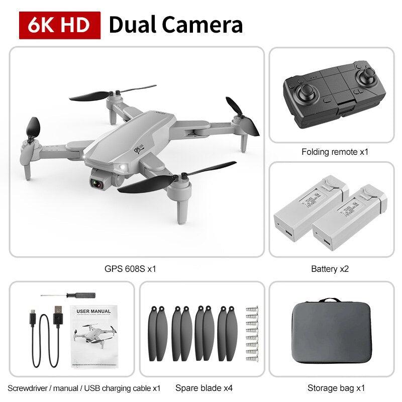 S608 Pro Drone - 3KM GPS 4k Profesional Drone HD Dual Camera Aerial Photography Brushless Foldable Quadcopter RC Distance 15 S608 Pro Drone - 3KM GPS 4k Profesional Drone HD Dual Camera Aerial Photography Brushless Foldable Quadcopter RC Distance — изображение 15
