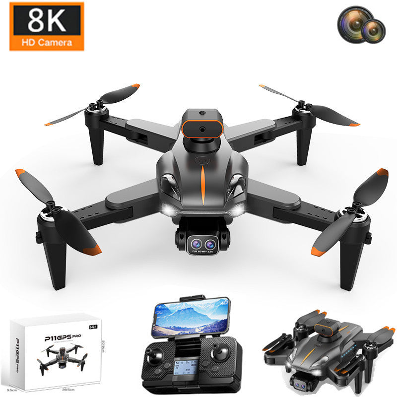 P11 Drone - GPS rc distance 2km 8K HD dual camera with 5G WIFI wide angle FPV real-time transmission professional drone 9 P11 Drone - GPS rc distance 2km 8K HD dual camera with 5G WIFI wide angle FPV real-time transmission professional drone - صورة P11 Drone - GPS rc distance 2km 8K HD dual camera with 5G WIFI wide angle FPV real-time transmission professional drone - صورة 9