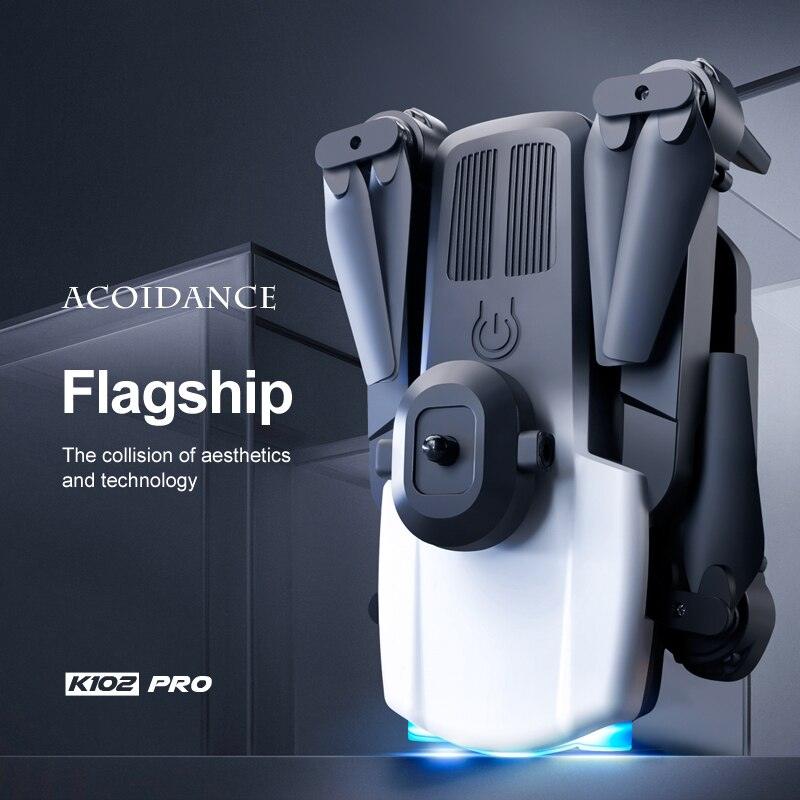 K102 Pro Drone - UAV Four-way OA 4K Dual Camera Wifi RC Helicopter FPV Optical Flow Positioning Aerial Photography Toy Drone Gift 7 K102 Pro Drone - UAV Four-way OA 4K Dual Camera Wifi RC Helicopter FPV Optical Flow Positioning Aerial Photography Toy Drone Gift - Image 7