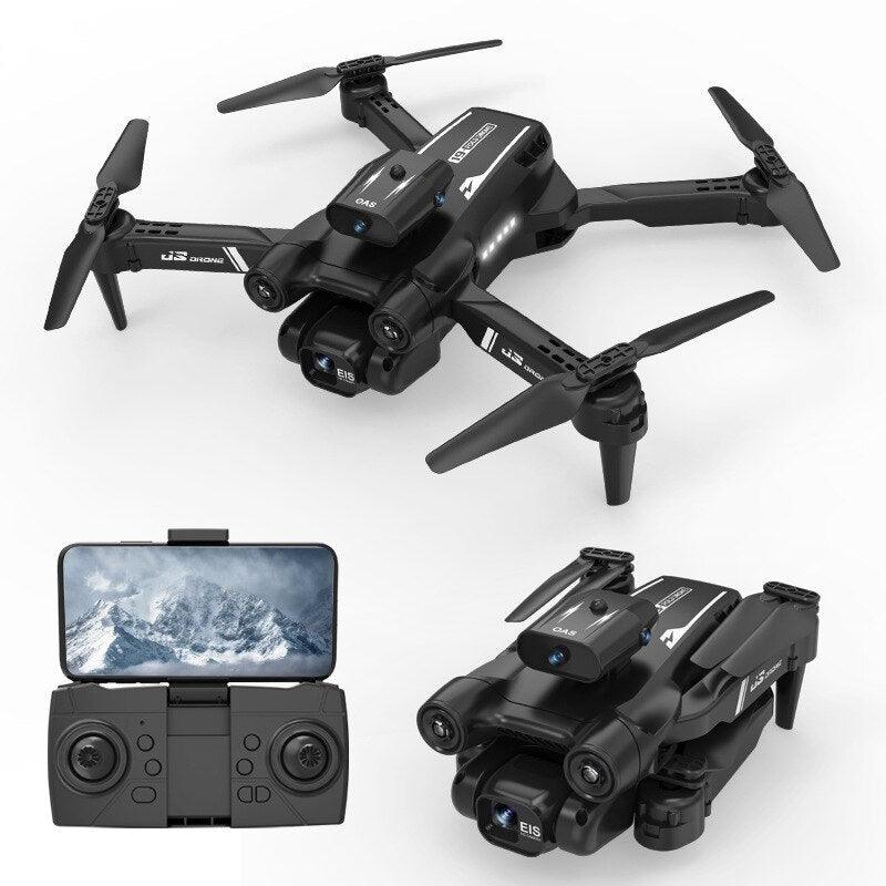 S17 Drone - New four axis UAV Aerial Photography 8K HD Drone Obstacle Avoidance Remote Control UAV ESC Lens Children's Toys XMAS Gift 1 S17 Drone - New four axis UAV Aerial Photography 8K HD Drone Obstacle Avoidance Remote Control UAV ESC Lens Children's Toys XMAS Gift