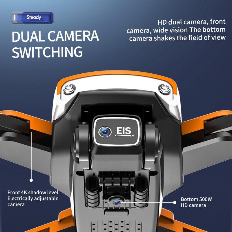 S169 Drone  - ESC Camera HD 4K WiFi FPV Quadcopter Children Toys RC Helicopter Remote Control Kids Toy - صورة S169 Drone  - ESC Camera HD 4K WiFi FPV Quadcopter Children Toys RC Helicopter Remote Control Kids Toy - صورة 15