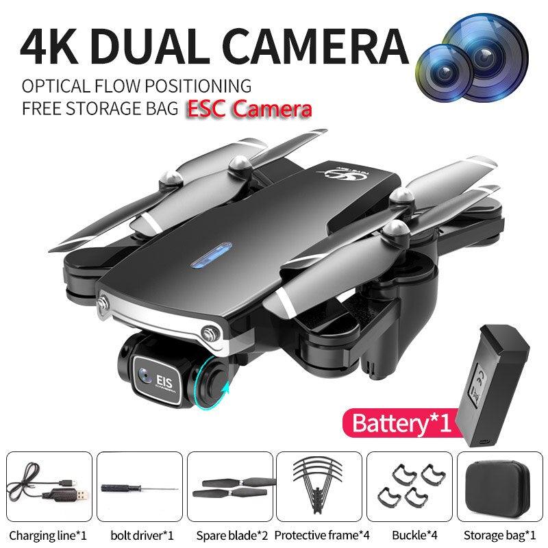 S169 Drone  - ESC Camera HD 4K WiFi FPV Quadcopter Children Toys RC Helicopter Remote Control Kids Toy - صورة S169 Drone  - ESC Camera HD 4K WiFi FPV Quadcopter Children Toys RC Helicopter Remote Control Kids Toy - صورة 6