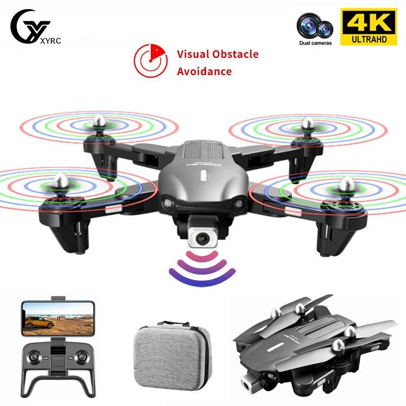 K106 Drone - 2024 New LED Light Drone 4K HD Camera Visual Obstacle Avoidance Optical Flow Positioning Foldable RC Quadcopter Boy Gifts — изображение 15