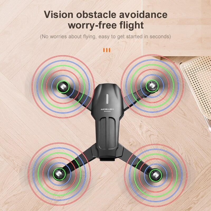 K106 Drone - 2024 New LED Light Drone 4K HD Camera Visual Obstacle Avoidance Optical Flow Positioning Foldable RC Quadcopter Boy Gifts — изображение 14