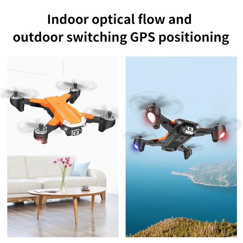 A11 Drone S6 Drone Folding Led Lighting Professional 8K Controllable Electrically Adjustable Camera Drone 4 A11 Drone S6 Drone Folding Led Lighting Professional 8K Controllable Electrically Adjustable Camera Drone - صورة A11 Drone S6 Drone Folding Led Lighting Professional 8K Controllable Electrically Adjustable Camera Drone - صورة 4