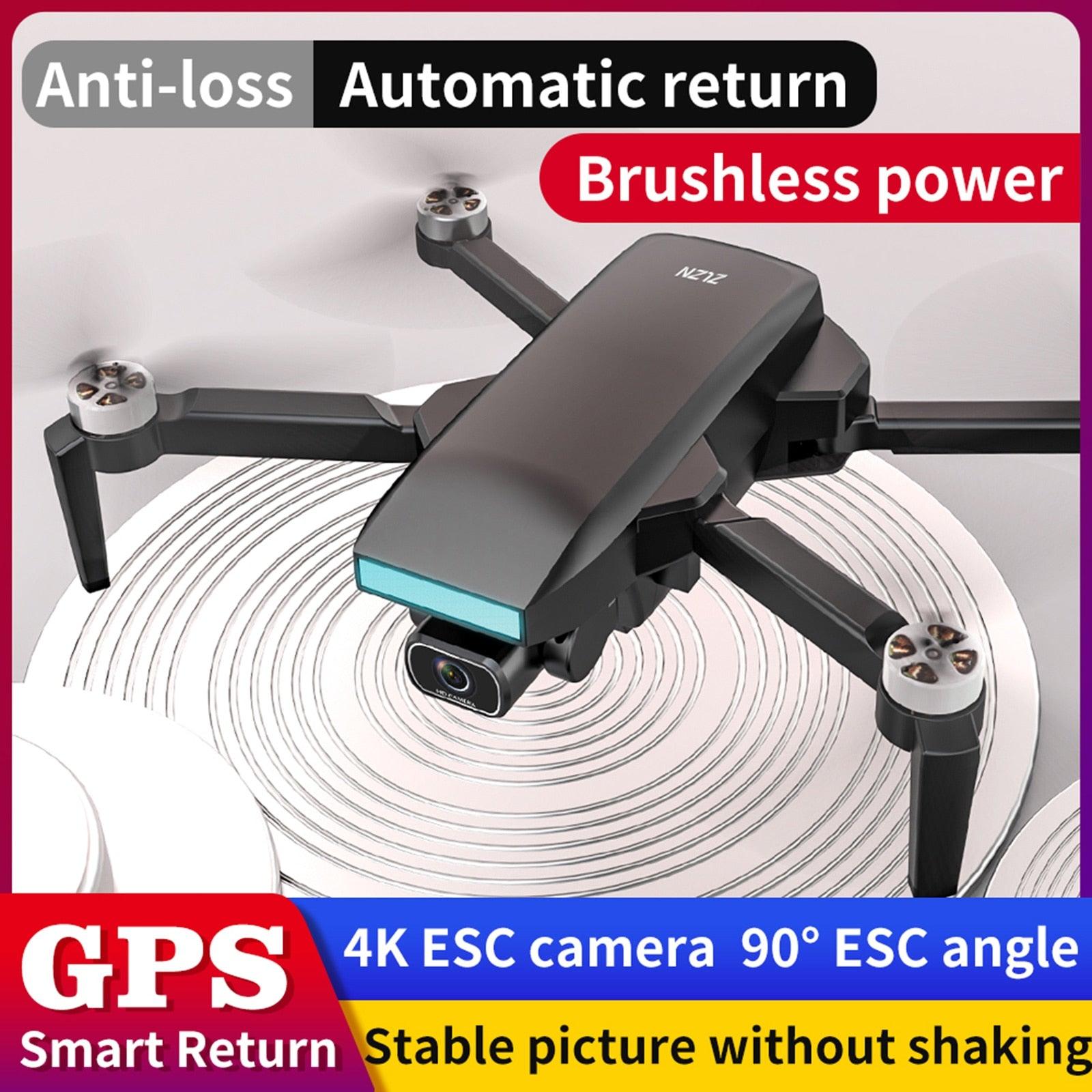 ZLL SG107 Pro Drone - GPS 4K HD Dual Camera FPV Brushless Motor RC Quadcopters 1200m Remote Control Distance for Boys Adults 11 ZLL SG107 Pro Drone - GPS 4K HD Dual Camera FPV Brushless Motor RC Quadcopters 1200m Remote Control Distance for Boys Adults - صورة ZLL SG107 Pro Drone - GPS 4K HD Dual Camera FPV Brushless Motor RC Quadcopters 1200m Remote Control Distance for Boys Adults - صورة 11