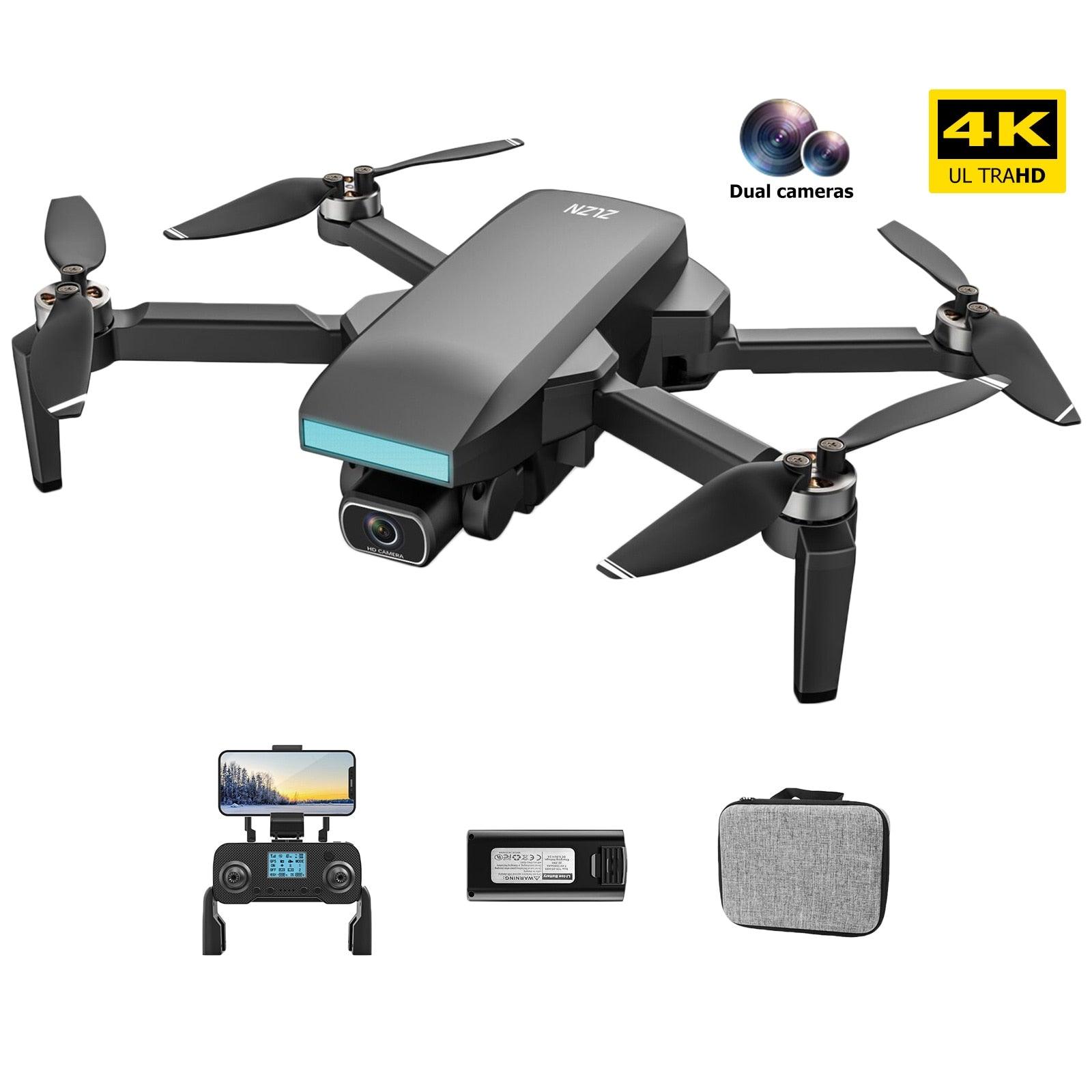 ZLL SG107 Pro Drone - GPS 4K HD Dual Camera FPV Brushless Motor RC Quadcopters 1200m Remote Control Distance for Boys Adults 4 ZLL SG107 Pro Drone - GPS 4K HD Dual Camera FPV Brushless Motor RC Quadcopters 1200m Remote Control Distance for Boys Adults - Image 4