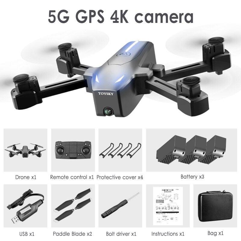 S176 Drone - 4k GPS Profissional Quadcopter Dron With Dual Camera 5G Fpv Follow Me RC Helicopter Foldable Toy For Kids Christmas - Image 8