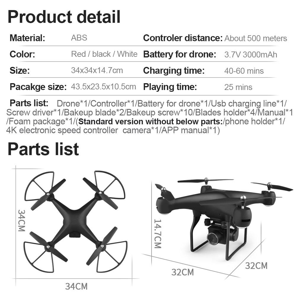 New Remote Control Drone with Camera WIFI 4K Wide-angle Aerial Photography 25 Minutes Ultra-long Life Four-axis Quadcopter Toys 20 New Remote Control Drone with Camera WIFI 4K Wide-angle Aerial Photography 25 Minutes Ultra-long Life Four-axis Quadcopter Toys - Image 20