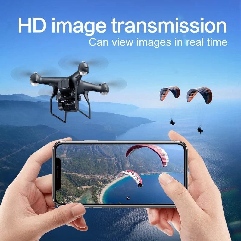 New Remote Control Drone with Camera WIFI 4K Wide-angle Aerial Photography 25 Minutes Ultra-long Life Four-axis Quadcopter Toys - صورة New Remote Control Drone with Camera WIFI 4K Wide-angle Aerial Photography 25 Minutes Ultra-long Life Four-axis Quadcopter Toys - صورة 18