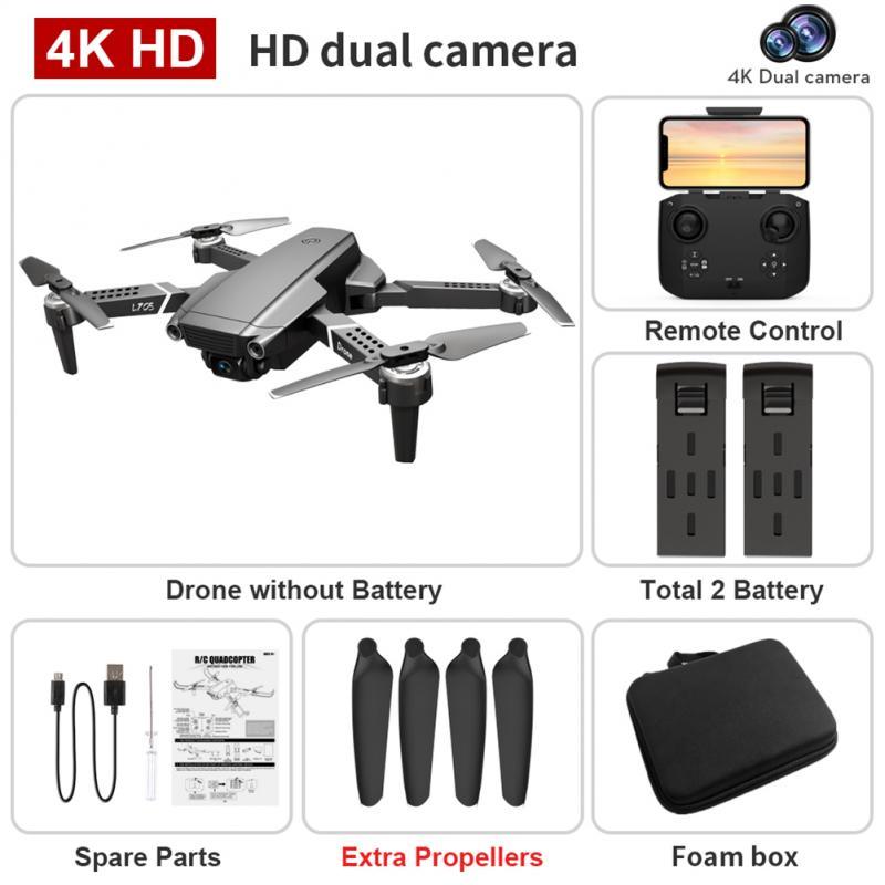 L705 Mini Drone - 4k Ultra HD Profesional Camera 2000mAh 4-Axis Gimbal Anti-Shake Foldable Quadcopter For Kids Toys Gift - صورة L705 Mini Drone - 4k Ultra HD Profesional Camera 2000mAh 4-Axis Gimbal Anti-Shake Foldable Quadcopter For Kids Toys Gift - صورة 5