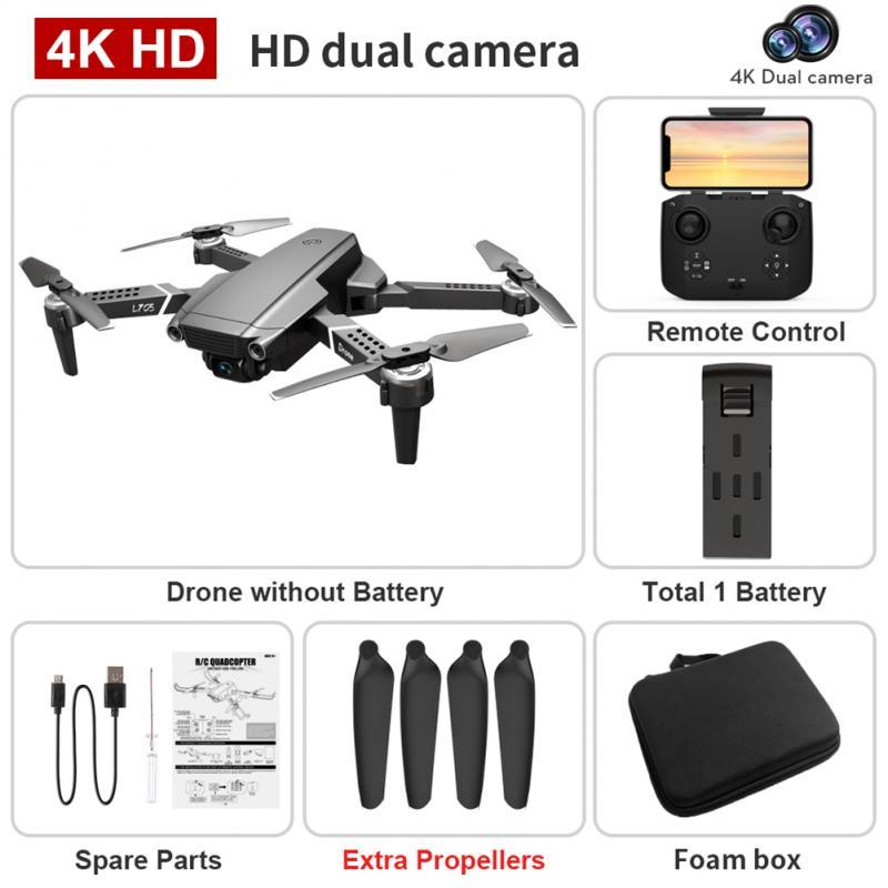 L705 Mini Drone - 4k Ultra HD Profesional Camera 2000mAh 4-Axis Gimbal Anti-Shake Foldable Quadcopter For Kids Toys Gift - صورة L705 Mini Drone - 4k Ultra HD Profesional Camera 2000mAh 4-Axis Gimbal Anti-Shake Foldable Quadcopter For Kids Toys Gift - صورة 4