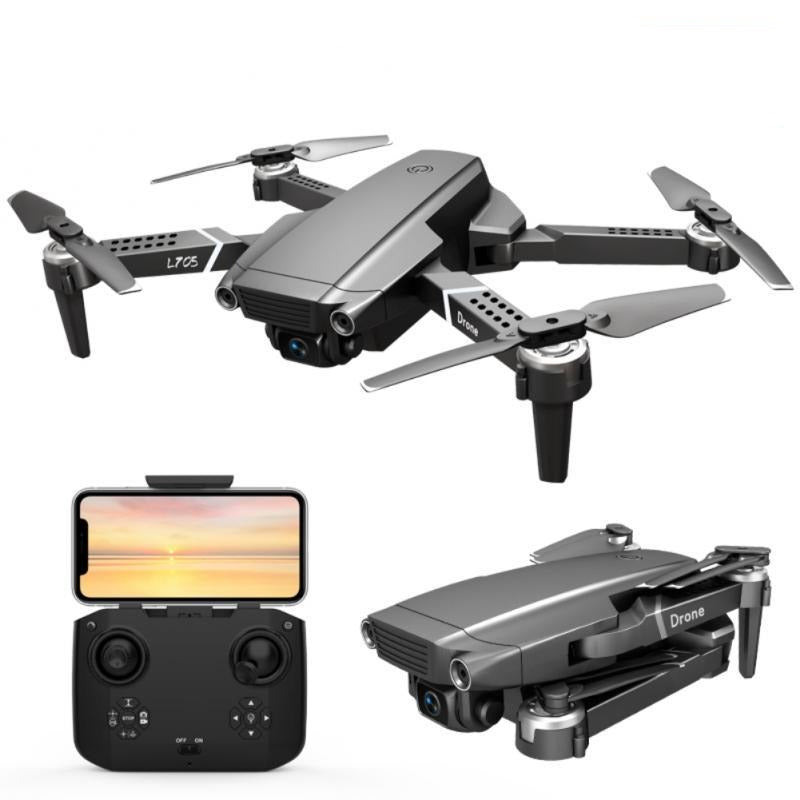 L705 Mini Drone - 4k Ultra HD Profesional Camera 2000mAh 4-Axis Gimbal Anti-Shake Foldable Quadcopter For Kids Toys Gift