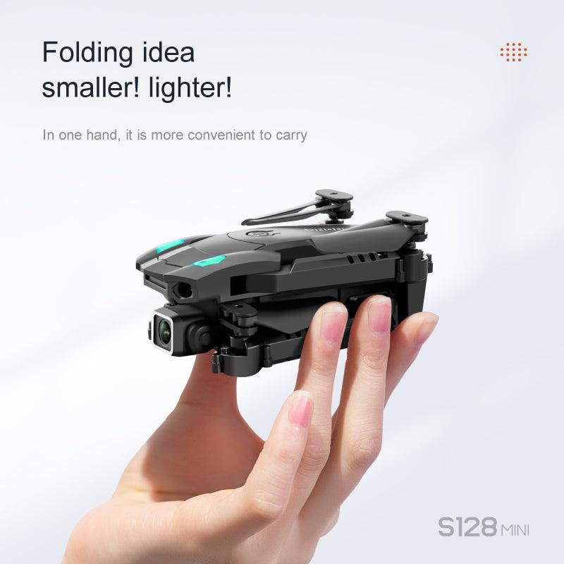 S128 Drone 4K HD Camera 3-sided Obstacle Avoidance Air Pressure Fixed Height Professional Foldable RC Drone 6 S128 Drone 4K HD Camera 3-sided Obstacle Avoidance Air Pressure Fixed Height Professional Foldable RC Drone - Image 6