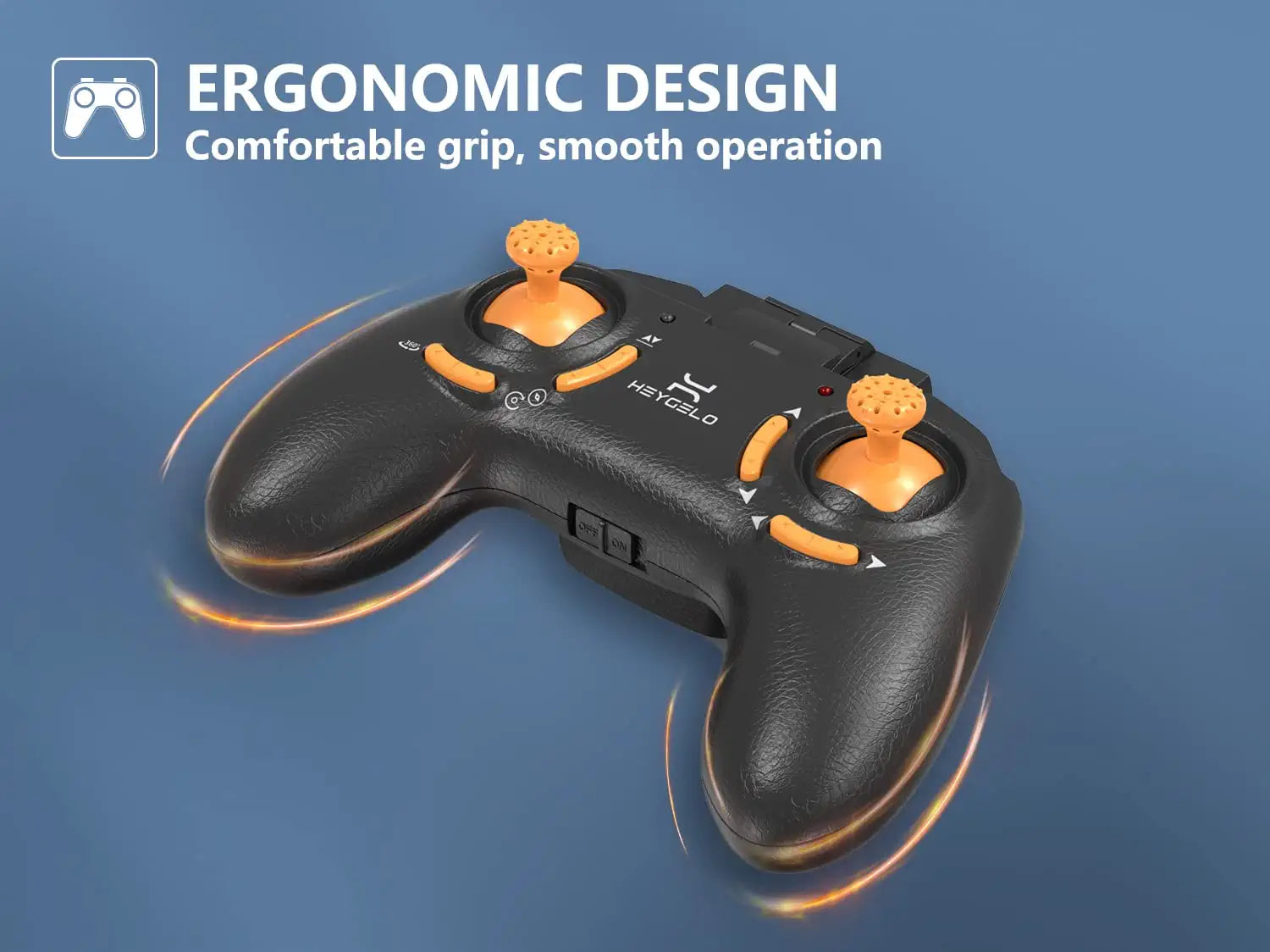 Heygelo S90 Drone with Camera for Adults - 1080P HD Mini FPV Drones for Kids Beginners, Voice/Gesture Control,2 Batteries 2 Heygelo S90 Drone with Camera for Adults - 1080P HD Mini FPV Drones for Kids Beginners, Voice/Gesture Control,2 Batteries — изображение 2