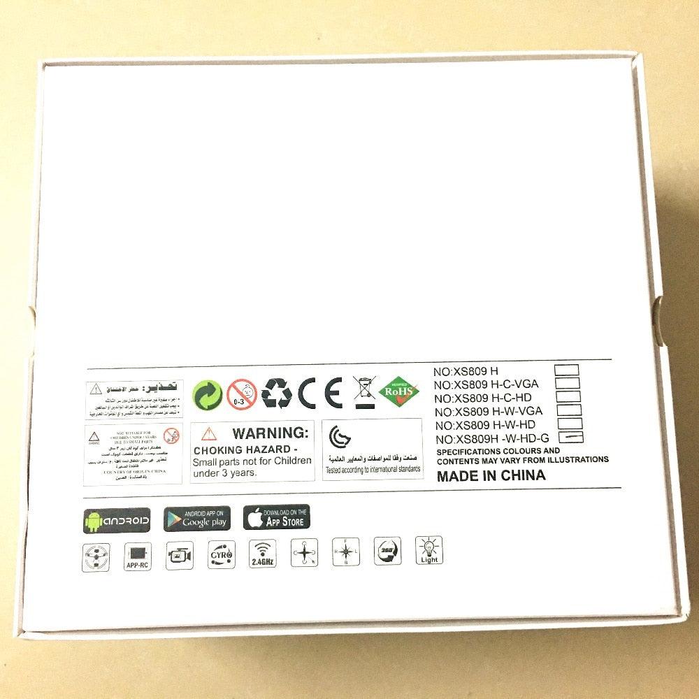 VISUO XS809 Drone - Foldable Wifi FPV drone With 2MP Camera Altitude Hold G-sensor Mode RC Quadcopter RTF 2.4GHz 5 VISUO XS809 Drone - Foldable Wifi FPV drone With 2MP Camera Altitude Hold G-sensor Mode RC Quadcopter RTF 2.4GHz - Image 5