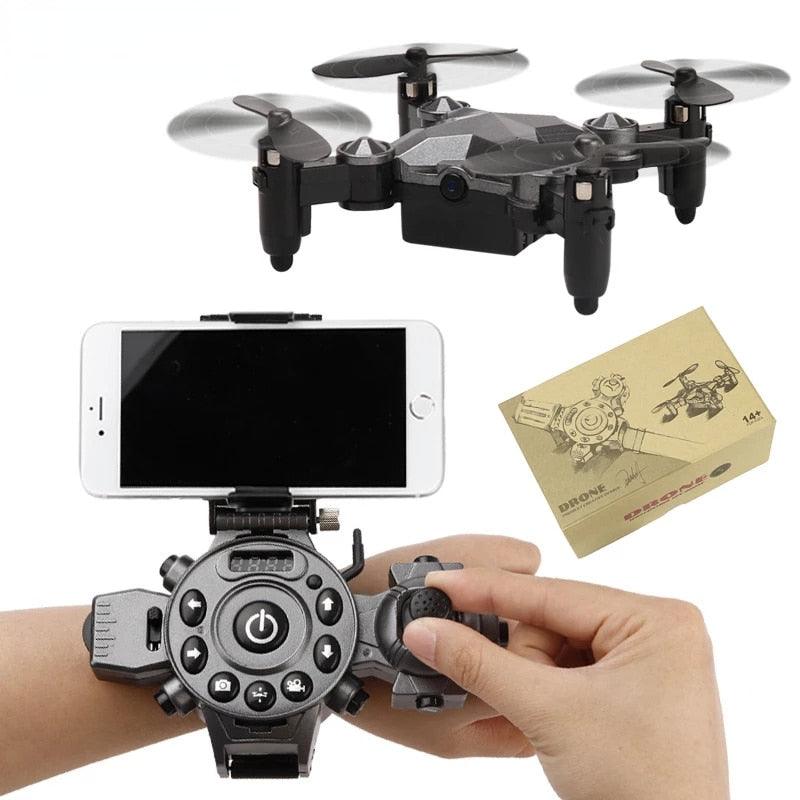 DH800 Drone - Gravity Sensing Flying RC Drone Foldable Mini Quadcopter 360 Degree Rotate Aerobatics Watch Design Remote Control Drone 1 DH800 Drone - Gravity Sensing Flying RC Drone Foldable Mini Quadcopter 360 Degree Rotate Aerobatics Watch Design Remote Control Drone