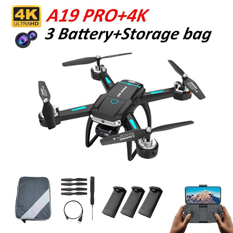 A19 Pro Drone - 2023 New GPS Professionele Dual Hd Camera Optische Stroom Positionering Vermijden Opvouwbare Quadcopter Rc Speelgoed 3 A19 Pro Drone - 2023 New GPS Professionele Dual Hd Camera Optische Stroom Positionering Vermijden Opvouwbare Quadcopter Rc Speelgoed - صورة A19 Pro Drone - 2023 New GPS Professionele Dual Hd Camera Optische Stroom Positionering Vermijden Opvouwbare Quadcopter Rc Speelgoed - صورة 3