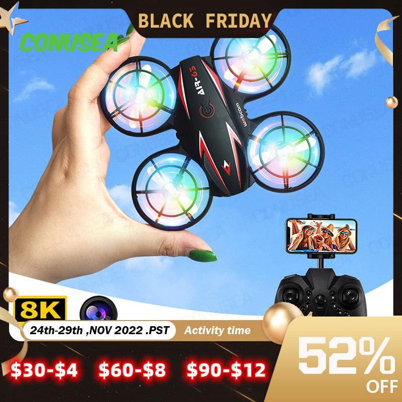 Mini UFO Drone - Rc Drone 8K Camera HD Mini Ufo wifi FPV Drones Remote Control Helicopter Dron Quadcopter Rc Plane Airplane Toy for Children Gift 2 Mini UFO Drone - Rc Drone 8K Camera HD Mini Ufo wifi FPV Drones Remote Control Helicopter Dron Quadcopter Rc Plane Airplane Toy for Children Gift - صورة Mini UFO Drone - Rc Drone 8K Camera HD Mini Ufo wifi FPV Drones Remote Control Helicopter Dron Quadcopter Rc Plane Airplane Toy for Children Gift - صورة 2