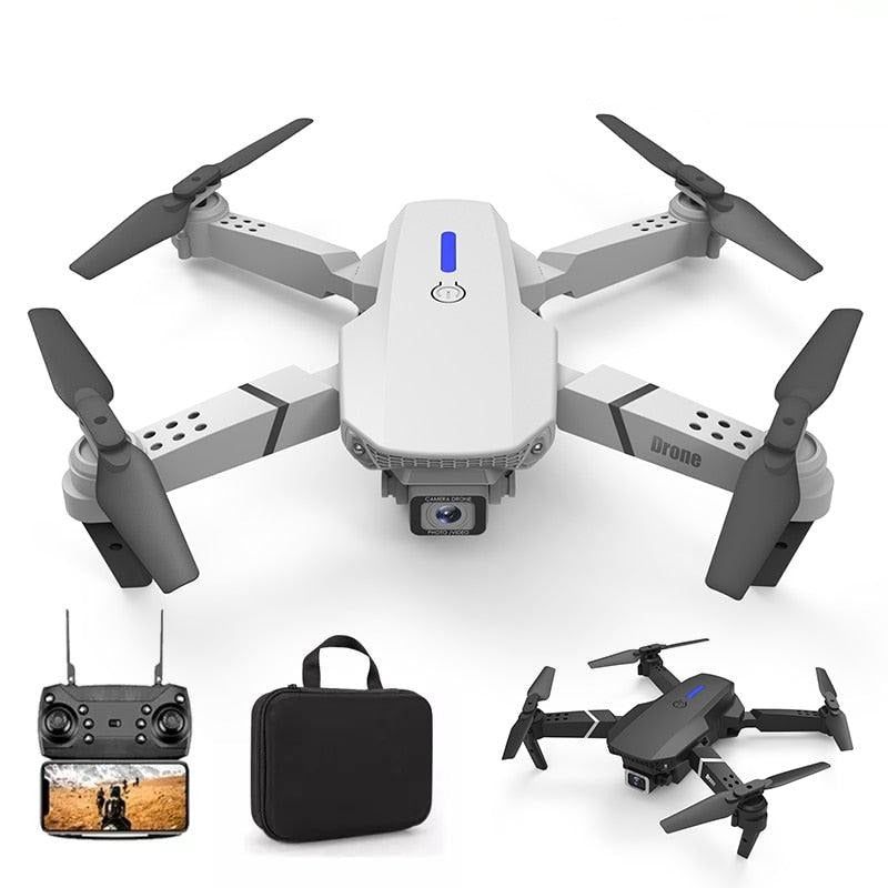 E88 Pro Drone - 2023 New Drone 4K Wide Angle HD Camera Foldable RC Helicopter WIFI FPV Height Hold Gift Toy 1 E88 Pro Drone - 2023 New Drone 4K Wide Angle HD Camera Foldable RC Helicopter WIFI FPV Height Hold Gift Toy